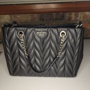 Kate Spade Black Quilted Women's Bag